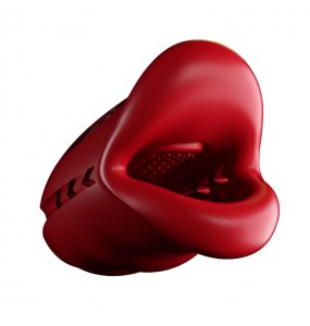 MizzZee - Deep Throat Oral Simulator Trainer (Chargeable - Red)